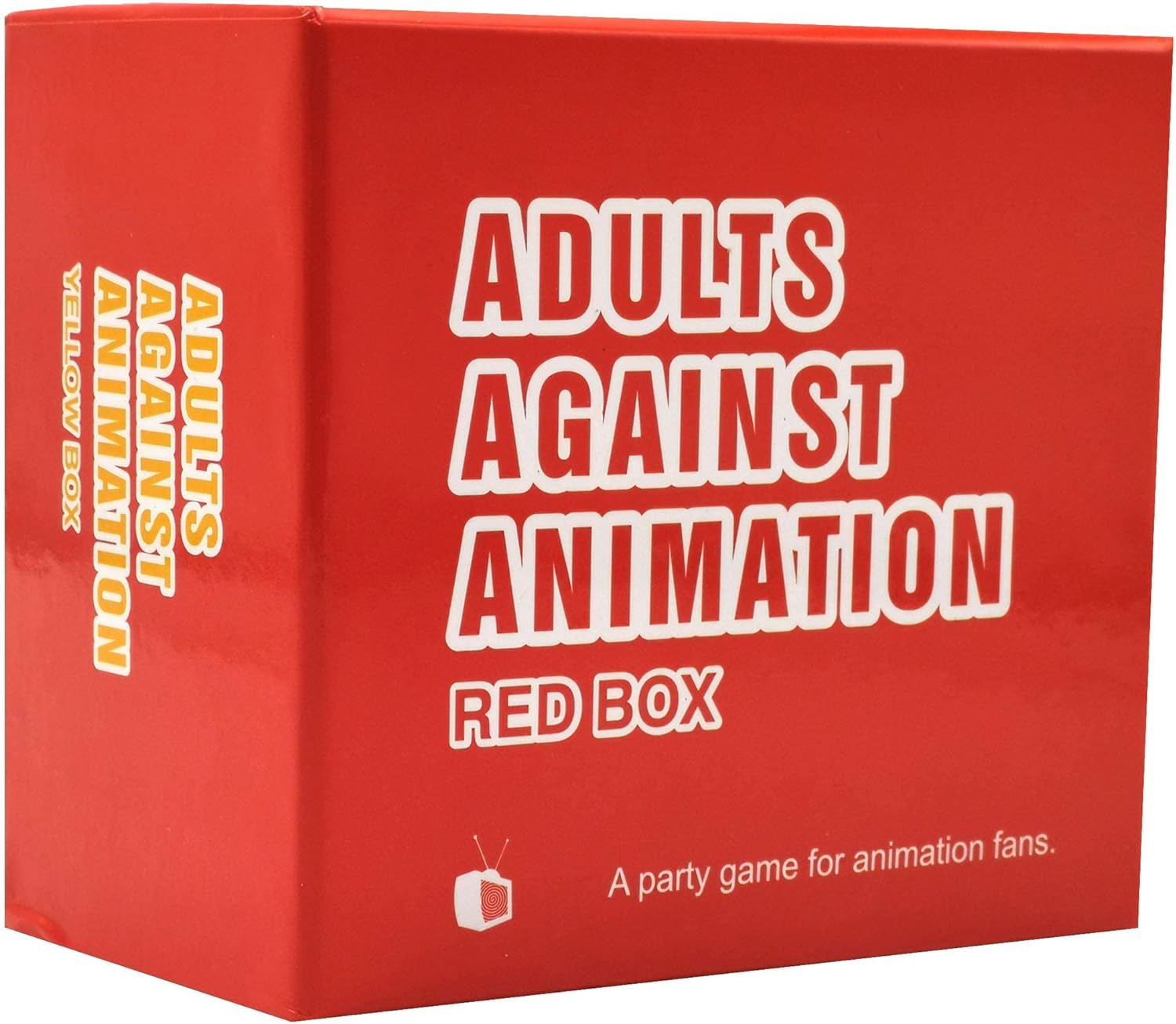 Adults Against Animation Red Box - Cards Game Against Animation Fans Adults Against Animation Red Box - Cards Game Against Animation Fans